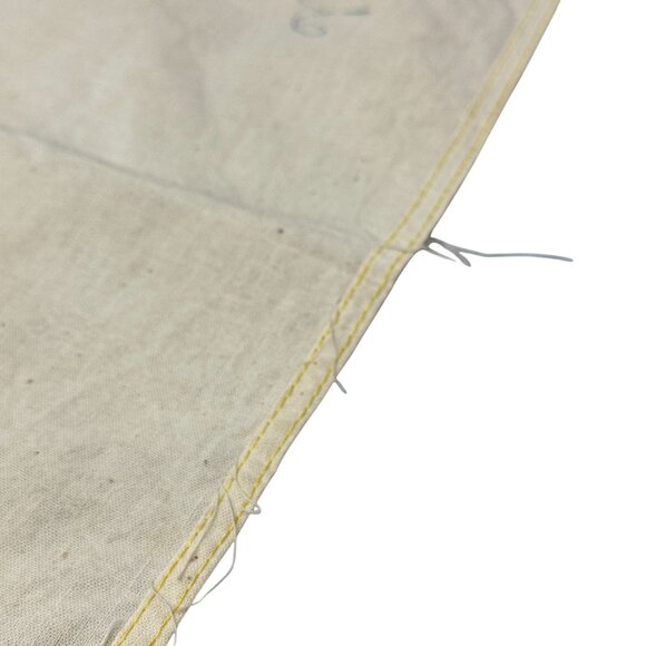 Vintage Embroidered Sad Clown Tea Towel Orange Yellow Trim Miercoles MX 16x18 - Picture 8 of 15